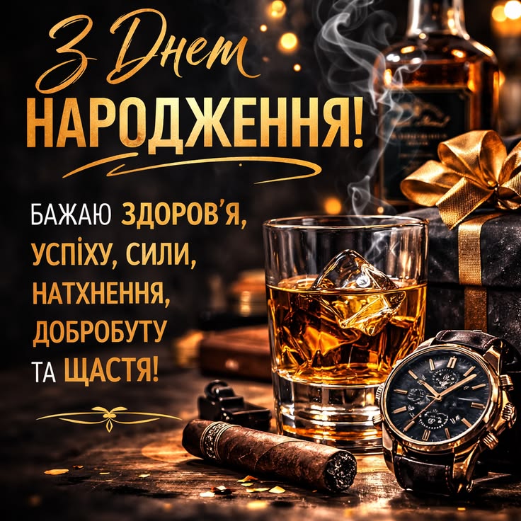 Картинка з Днем Народження для Богдана